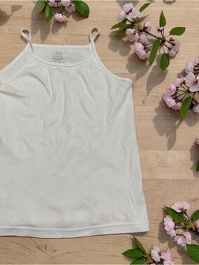 Fruit of the Loom White Women's Spaghetti Strap Camisole